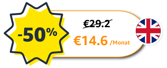 -50%, 14.6€/month; DE and UK